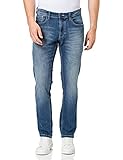 Camel Active Herren slim fit Madison Slim Jeans Hell Blau 33W / 32L