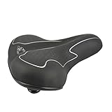 FISCHER Sattel Touren/City-Sattel - mit Elastomeren, One size, 85657