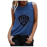 PPangUDing Tank Tops Damen Sommer Elegant Blumen V-Ausschnitt Trägershirt Camisole Ärmelloses Oberteile Crop Tops Blusen Lässige Weste Vest Blouse T-Shirt U