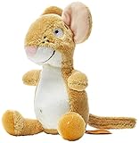Aurora World Gruffalo Aurora,Offizieller Merchandise, 60349,Der Grüffelo-Maus, 15cm, Plüschtier,Braun und Weiß