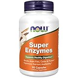 Now Foods, Super Enzyme, 90 Kapseln, glutenfrei, soj