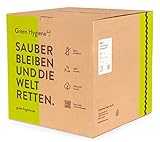 Toilettenpapier ROLF, plastikfrei, 100% Recycling, CO² frei, weiß, 2-lagig, 500 Blatt, 36 Rollen im Karton# 90637