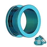 Treuheld Flesh Tunnel - Metallic - Grün 18