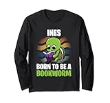 Ines - Born To Be A Bookworm - Personalisiert Lang