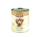 DIBO – PUR SPEZIAL (Rind/Pansen), 800g-Dose, reine Fleischdosen aus frischem und natürlichem Fleisch! DIBO-Q