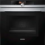 Siemens HM676G0S1 iQ700 Einbau-Elektro-Backofen mit Mikrowelle / Edelstahl / A+ / activeClean Selbstreinigungs-Automatik / varioSpeed / cookControl Plus vollautomatisches B