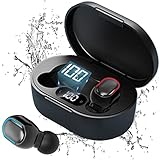 Bluetooth Kopfhörer In Ear, kopfhörer kabellos Bluetooth HiFi Stereoklang, IPX5 Wasserdicht Kabellose Kopfhörer Touch Control, Bluetooth Earbuds, USB-C Quick Charge 24 Std, Sport Ohrhörer für R