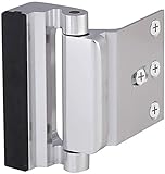 Home Security Türschloss, Kindersicheres Türverstärkungsschloss mit verbesserten 3'' Edelstahlschrauben für nach innen schwingende Tür, Schloss für Zuhause und Hotels (1Pack) Dauerhaft Nützlich und p