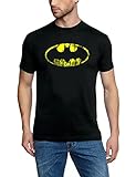 Coole-Fun-T-Shirts T-Shirt Batman Vintage Logo, schwarz, M, FT75
