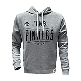 Ligue Nationale Basketball-Sweatshirt Finales LNB 2019 Hoodie, Unisex, Erwachsene, Grau, FR (Größe Hersteller: XL)