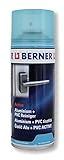 Berner 13792 Aluminium/PVC-Reiniger 400 ml, Spraydose Fensterbau Metallbau Wirkungsvolles und gründliches Reinigen von Aluminium, PVC, Chrom, Kunststoff, E