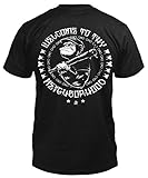 Welcome to The Neighbourhood T-Shirt AFFE Street Fight MMA Boxen Muay T