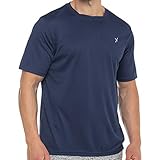 CFLEX Herren Sport Shirt Fitness T-Shirt piqué Sportswear Collection - Navy XXL