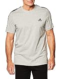 adidas Herren M E TPE T T-Shirt, medium Grey Heather/Black, XLT