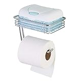 iDesign Classico WC-Papierrolhouder mit regel-Wandmontiert, Chromfarben, C
