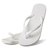 Hotmarzz Damen Slim Zehentrenner Mode Hausschuhe Sandalen Sommer Strand Schuhe Haus Zuhause Rutschen Size 38 EU / 39 CN, Weiß