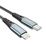 USB C auf Lightning Kabel [0.5M] USB C Lightning MFi-Zertifiziert Power Delivery Ladekabel Kompatibel mit iPhone 12/11 Pro/11 Pro max/X/XS/XR/XS Max / 8/8 Plus-G