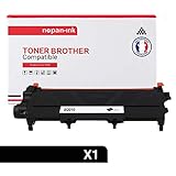 NOPAN-INK - Toner x1 - TN2220 TN 2220 (Schwarz) - Kompatibel Für Brother HL-2130 2130R 2132 2132R 2135W, DCP-7055 7055W