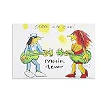 Udo Lindenberg Panik 4Ever – Star WIE ZWEI Home Leinwandgemälde Wandkunst Dekoration Poster 30 x 45