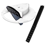 Flip N Slide Bucket Deckel Maus Rattenfalle, Indoor Outdoor Auto Reset Multi Catch Trap Tür Stil Mouse Trap, Kompatibel mit 5 Gallonen Eimer hygienisch sichere Mausefalle, (White)