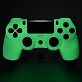 Controller Monkeys - PS4 Oberschale Front Shell Case für Controllermodelle JDM-040 JDM-050 JDM-055 JDM-030 - Effekt Farben (Leuchte im Dunkeln)