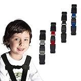 Autositz Brustgurt Clip, Gurt Clip Für Kinder, Baby Sicherheitsgurt Clip, Durable, Sicherheitsclip Der Verhindert DASS Kinder Die Arme Aus Dem Gurt Ziehen, 4 Stück