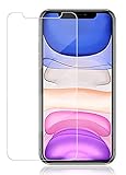 2 Stück, Schutzfolie Panzerglas für iPhone 11 und iPhone XR, Frei von Kratzern, 9H Härte, HD Displayschutzfolie, 0.33mm Ultra-klar, Ultrabeständig