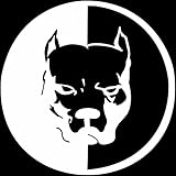 Modische Pitbull Hund Kopf Porträt Französische Bulldogge Haustier Tier Vinyl Wand Stikcer Auto Aufkleber Aufkleber Schlafzimmer Club Studio Wohnkultur Wandb