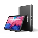 Lectrus Tablet 10,1 Zoll, Android 9.0 Tablet-PC, Dual-SIM 3G Phablet, 1280x800 IPS FHD-Display, 6000mAh Akku, 1,3GHz Quad-Core, 2GB RAM + 32GB ROM, 2MP+5MP Dual-Kamera, 3G/WiFi/Bluetooth/GPS- Schw