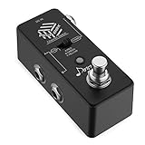 Donner ABY BOX Gitarre Effektpedal, ABY Kanalschalter Mini Gitarre Pedal True Byap