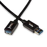 Amazon Basics USB 3.0-Verlängerungskabel A-Stecker auf A-Buchse, 2