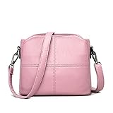 BUKESIYI Damen Tasche Umhängetasche Handtasche Frauen Klein Schultertasche Weekender Lack PU Leder CCDE77279 R
