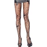 JYOHEY Netzstrumpfhose Schwarz Spinne Strümpfe Spitze Strumpfhosen Halloween Kostüm Damen Sexy Net Strümpfe Halloween Fishnet Tig