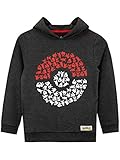 Pokemon Jungen Pokeball Kapuzenpullover Mehrfarbig 140