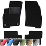 moto-MOLTICO Fußmatten Auto Velours Autoteppiche Schwarz Automatten Set 4-teilig passend für Alfa Romeo 146 1994-2001 (Graue - Ziernähte)