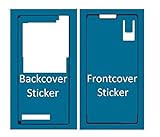 MMOBIEL Sticker Set Für Sony Xperia Z3 Front + Rückseite Backcover doppelseitiger Kleber Glue zum befestigen von LCD Front und Akkudeckel inkl. Tuch und 2er Set Wet & Dry Reinigung