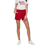 ONLY Damen onlPOPTRASH Easy Shorts NOOS Hose, Rot (Tango Red Tango Red), W(Herstellergröße: M)