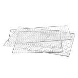 ZLDDE Kühlregal Edelstahl BBQ Grillgitter Grillgitter Mesh Wire Net Outdoor-Kochen zum Backen, Grillen, Kühlen, (Size : 26X44)