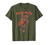 Star Wars Ewok Nub Nub Text Portrait T-S