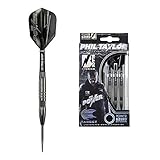 Target Darts Phil Taylor Power 8-Zero Schwarz 80% Wolfram Steeldarts-S