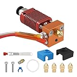 OUYANG Hotend Extruder Kit 12V40W, Upgrade 1.5 M Kabel mit Silikonabdeckung und 0.4mm Düse für 3D-Drucker Ender-3/Ender-3s/Ender-3 p