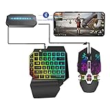 Batlledock Converter Bluetooth 5.0 Gamepad PUBG Mobile Android PUBG Controller Mobile Controller Gaming mit Tastaturmaus für ios iPad an PC