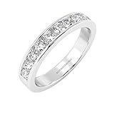 BuyFineDiamonds - Gold 18 Karat (750) 14 Karat (585) Weißgold Brilliant Rund D