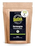 Biotiva Gerstengras Pulver Bio 200g - aus deutscher Landwirtschaft - Bio zertifiziert (DE-ÖKO-005) - feinster Geschmack