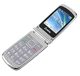 OLYMPIA Modell Style Plus Komfort-Mobiltelefon mit Großtasten und Farb-LC-Display silb