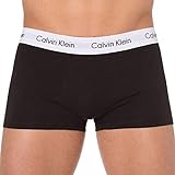 Calvin Klein Underwear Herren Hüft-Shorts 3er Pack - Cotton Stretch, Schwarz (Black 001), M
