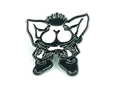 Patch Nation Hosen Runter Nehmen Moony Tragen Sie die unteren Wangen Metall Button Badge Pin Brosche Ansteck