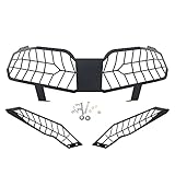 QWERASD Motorrad Grill Scheinwerferabdeckung Für H-o-n-d-a ADV550 ADV 150 2019 2020 Universal Side Mount Grill Motorrad Scheinwerfer Mesh Gitterg