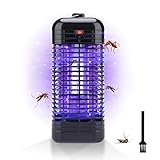 AngLink 2021 Elektrische Mücken-Lampe, U-förmige Insektenfalle mit UV-Licht von 365 Nanometer für 100 m², Hochspannung 4000 V, für Haus, Garten, Innenbereich, Küche, W