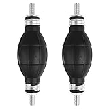 8mm Handpumpe Umfüllpumpe 2 Stück Kraftstoffpumpe für Auto Fahrzeug Benzin Öl Wasser Diesel Absaugpump